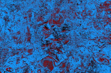 Çizik ve çatlaklarla metal doku