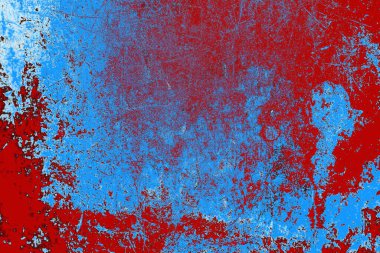 Çizik ve çatlaklarla metal doku