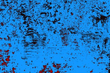 Çizik ve çatlaklarla metal doku