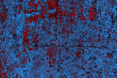 Çizik ve çatlaklarla metal doku