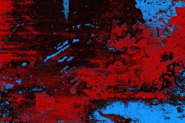 Çizik ve çatlaklarla metal doku