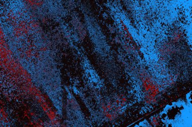 Çizik ve çatlaklarla metal doku