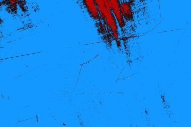 Çizik ve çatlaklarla metal doku