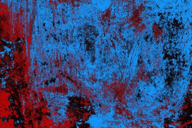 Çizik ve çatlaklarla metal doku