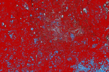 Duvar dokusu arkaplanı eski boyayla soyulmuş 