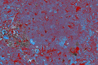 Duvar dokusu arkaplanı eski boyayla soyulmuş 