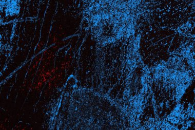 Koyu renkli ses, arka planda çatlaklar olan grunge duvar dokusu