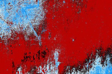 Çizik ve çatlaklarla metal doku