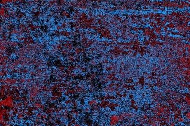 Çizik ve çatlaklarla metal doku