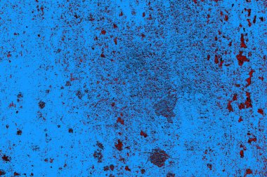 Çizik ve çatlaklarla metal doku