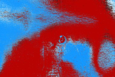 Çizik ve çatlaklarla metal doku