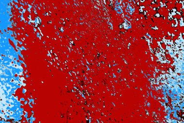 Duvar dokusu arkaplanı eski boyayla soyulmuş 