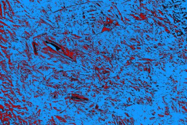 Çizik ve çatlaklarla metal doku