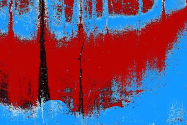 Çizik ve çatlaklarla metal doku