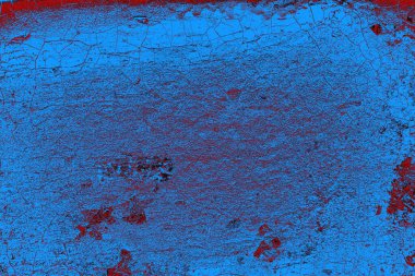 Çizik ve çatlaklarla metal doku