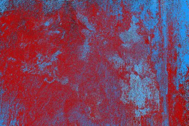 Duvar dokusu arkaplanı eski boyayla soyulmuş 