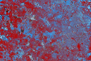 Çizik ve çatlaklarla metal doku