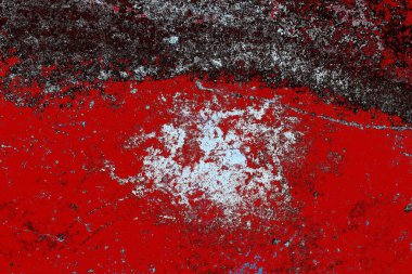 Duvar dokusu arkaplanı eski boyayla soyulmuş 