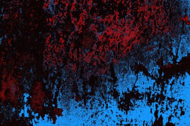 Çizik ve çatlaklarla metal doku