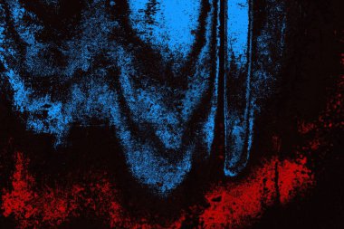 Koyu renkli ses, çatlak ve arkaplanı su sıçratan grunge duvar dokusu