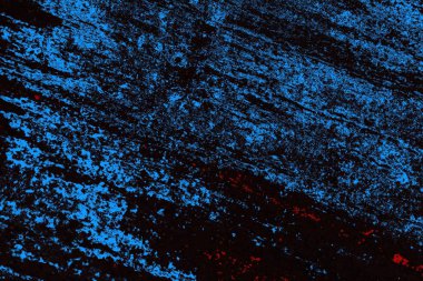 Koyu renkli ses, arka planda çatlaklar olan grunge duvar dokusu