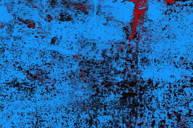 Çizik ve çatlaklarla metal doku