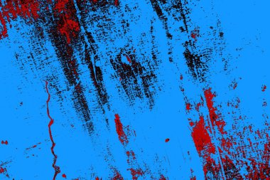 Çizik ve çatlaklarla metal doku