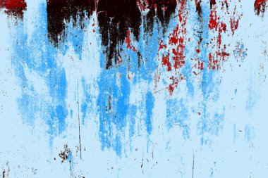 Çizik ve çatlaklarla metal doku