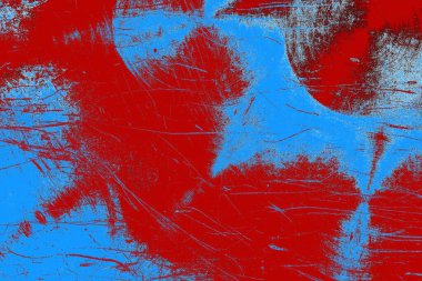 kırmızı, mavi ve siyah grunge duvar dokusu arkaplanı