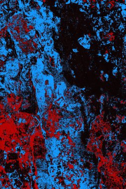 Çizik ve çatlaklarla metal doku