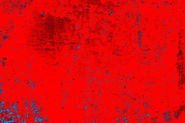 Kırmızı ve mavi renkli grunge duvar dokusu arkaplanı