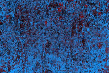 Çizik ve çatlaklarla metal doku