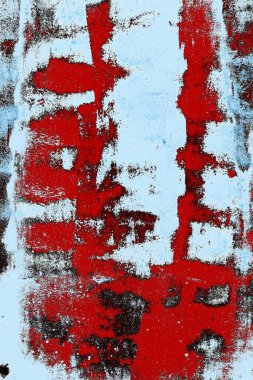 Çizik ve çatlaklarla metal doku