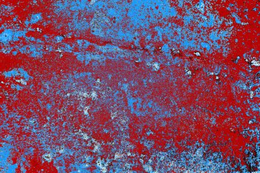 Çizik ve çatlaklarla metal doku