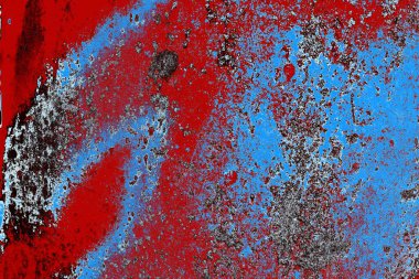 kırmızı, mavi ve siyah grunge duvar dokusu arkaplanı