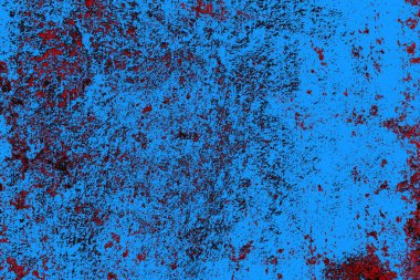 Çizik ve çatlaklarla metal doku