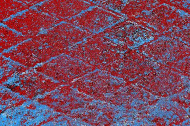 Çizik ve çatlaklarla metal doku