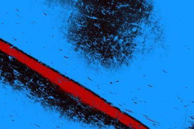 Çizik ve çatlaklarla metal doku