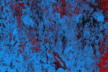 Çizik ve çatlaklarla metal doku