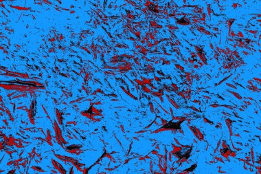 Çizik ve çatlaklarla metal doku