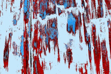 Çizik ve çatlaklarla metal doku