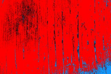 Kırmızı ve mavi renkli grunge duvar dokusu arkaplanı