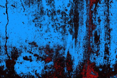 Çizik ve çatlaklarla metal doku