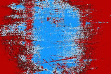 kırmızı, mavi ve siyah grunge duvar dokusu arkaplanı