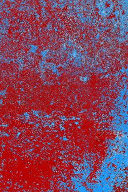 Çizik ve çatlaklarla metal doku