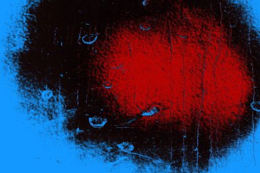 Çizik ve çatlaklarla metal doku