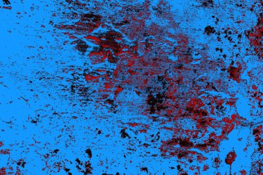 Çizik ve çatlaklarla metal doku