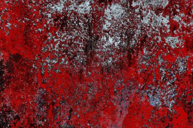 Duvar dokusu arkaplanı eski boyayla soyulmuş 