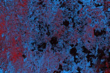 Çizik ve çatlaklarla metal doku