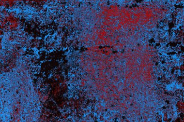 Çizik ve çatlaklarla metal doku